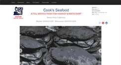 Desktop Screenshot of cooksseafood.com